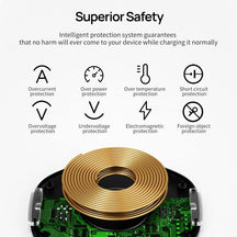 Invisible Wireless Charger – Hidden Fast Charging (Under Desk)