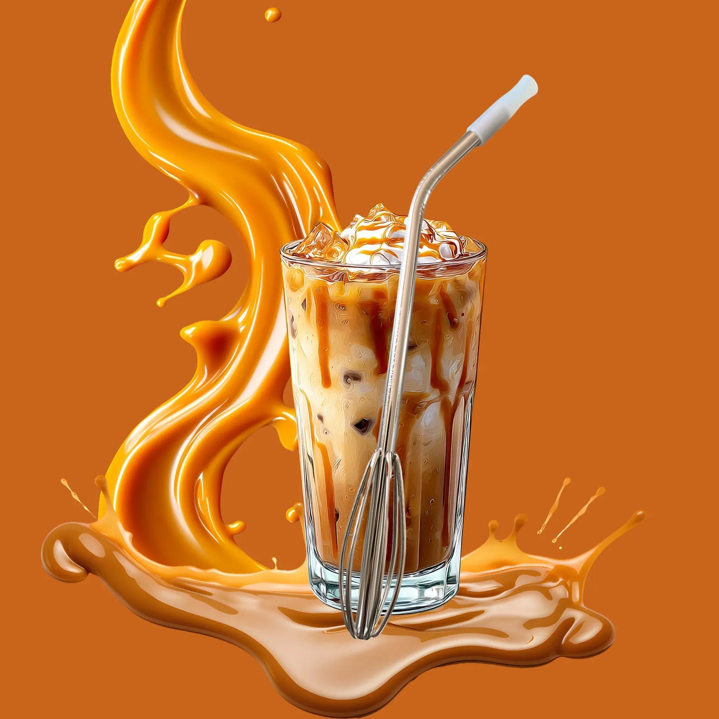 2-in-1 Mix & Sip Steel Straw