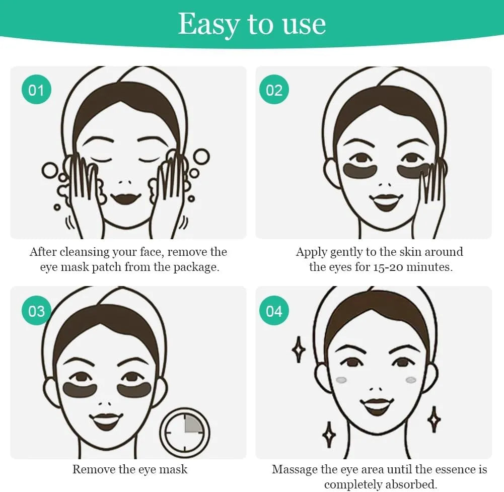 Glitter Collagen Hydrogel Under-Eye Patches