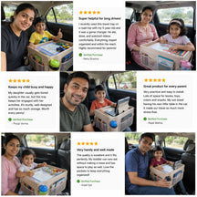 3-In-1 Multi-Functional Road-Trip Play Kids Car Seat Tray