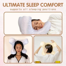 Anti-Wrinkle Ergonomic Beauty Sleep Pillow for Side Sleepers