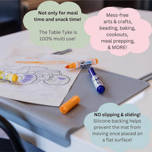 Premium Silicone Baby Placemat with Edge Guard & Mess Control