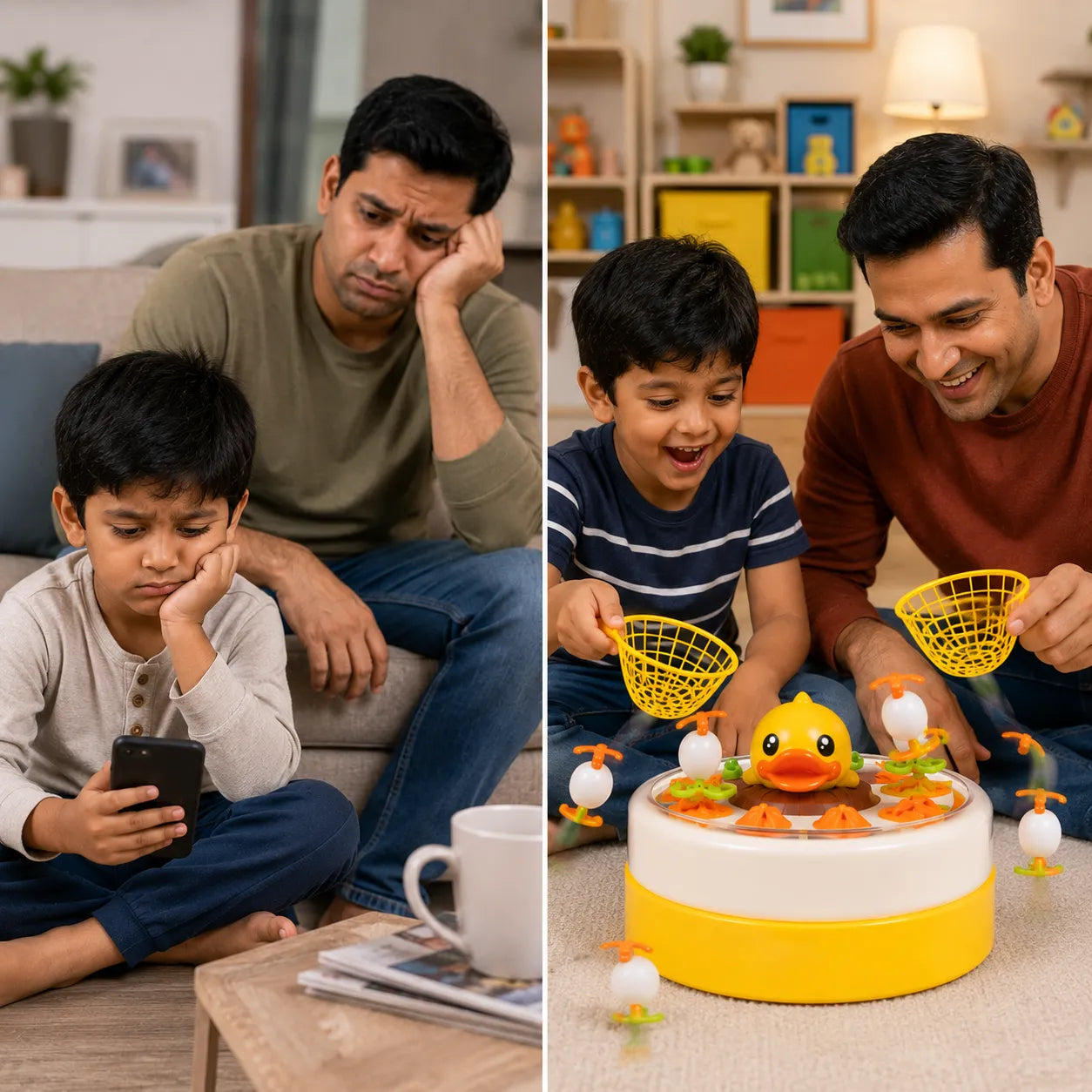 Kids Electric Duck Eggs Catcher Game