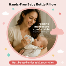 Hands-Free Baby Bottle Pillow