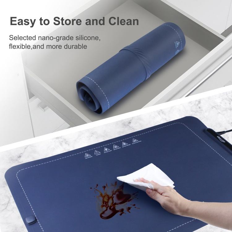 Electric Food Warming Mat – Never Eat Cold Food Again