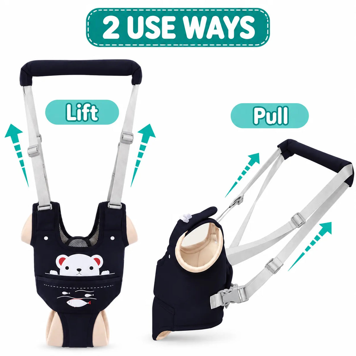 Baby Walking Harness  Infant Toddler Learning Walker for 9-24 Months