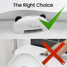 Voice & Motion Sensor Touch-Free Toilet Flusher