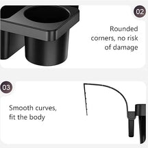 Premium 3-in-1 Car Console Organizer with Cup & Phone Holder