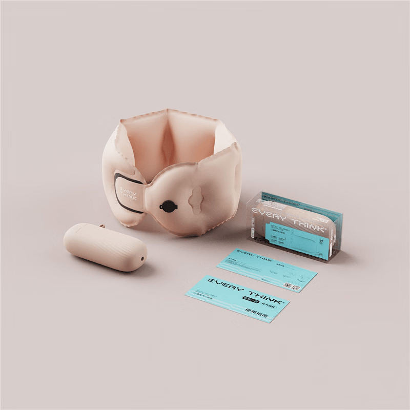 Inflatable U Shape Travel Neck Pillow