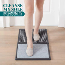Smart Shoe Cleaning & Sanitizing Entry Door Mat