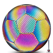 Pro-Grade High-Density Holographic Glow in the Dark Football