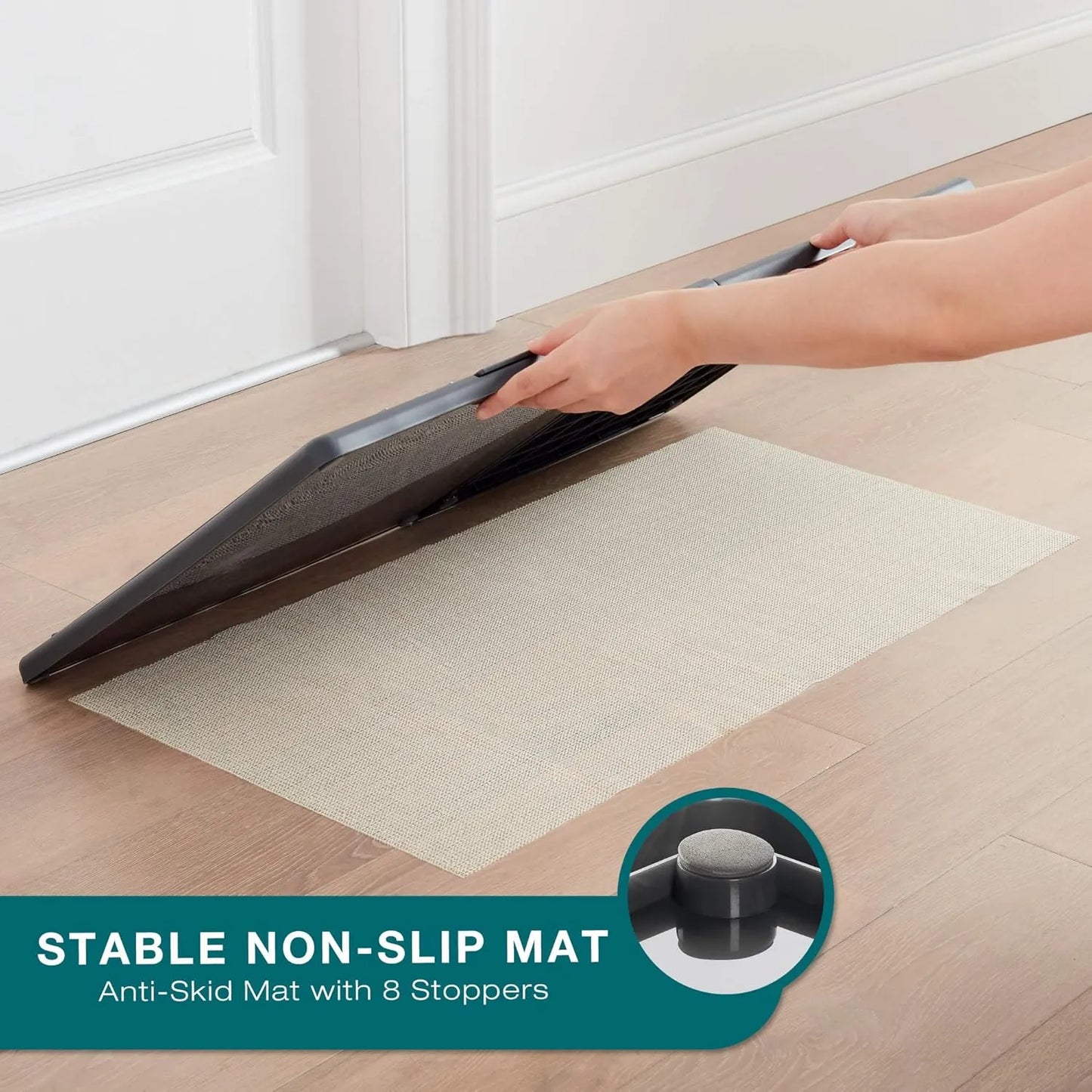 Smart Shoe Cleaning & Sanitizing Entry Door Mat