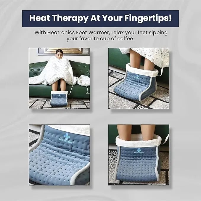 Electric Heating Soft Foot Warmer for Joint Pain & Winter Comfort
