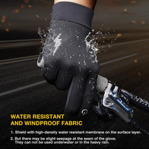 Thermal Anti-Slip Winter Gloves with Touchscreen  Fingertips