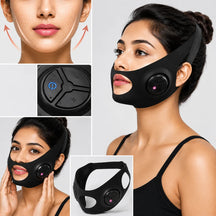 Reduction or complete disappearance of the double chin V-Face Massager