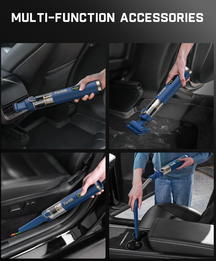 4-in-1 Portable Car Vacuum Cleaner