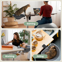 Cozy Clip-On Cat Bed