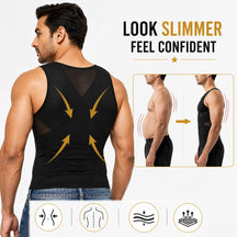 Men's Form Shapewear Sleeveless 2.0 High Compression Tummy Vest