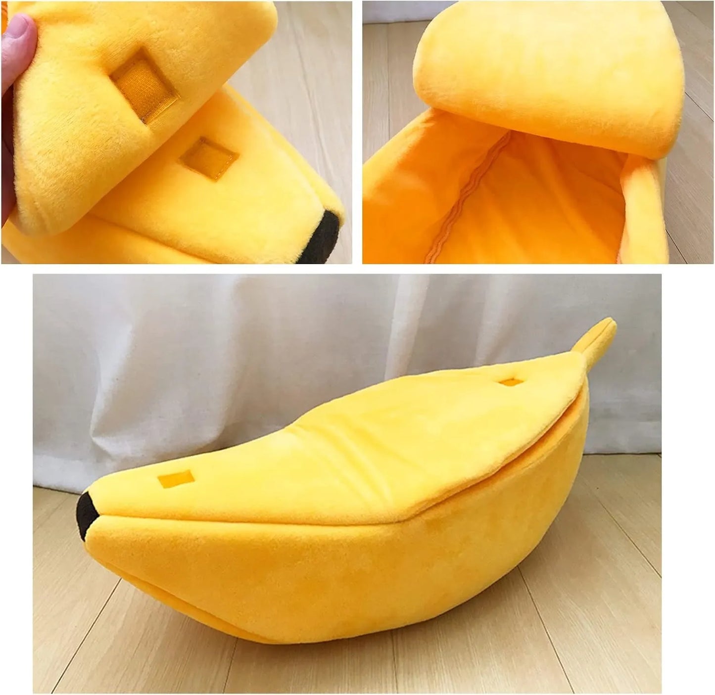 Anxiety Relief Cozy Banana Bed for pets