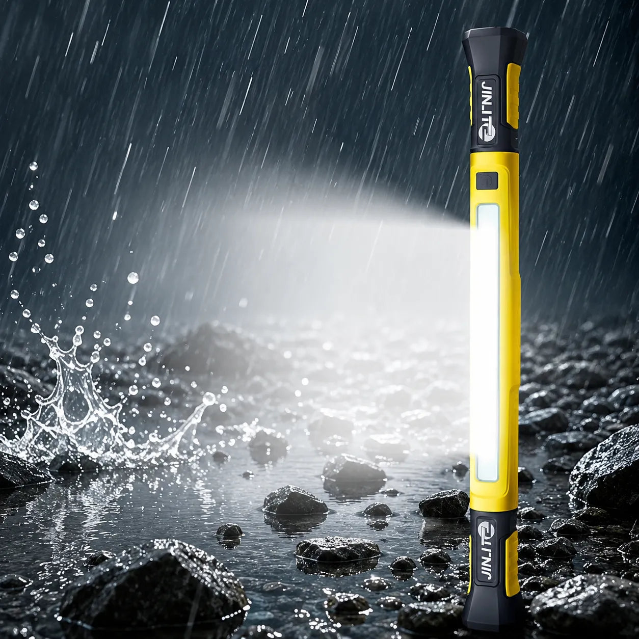 Multifunctional Magnetic Flashlight Rod for Repair, Camping, Emergency, Garage, Workshop and Outdoor Use