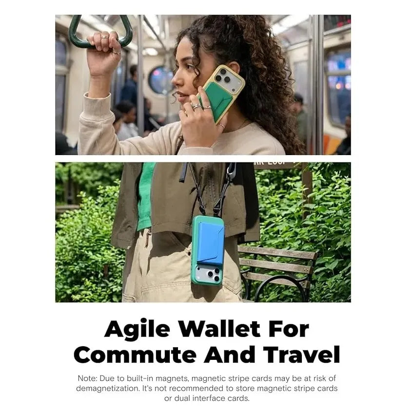 3-in-1 RFID Cards Security Magnetic Wallet