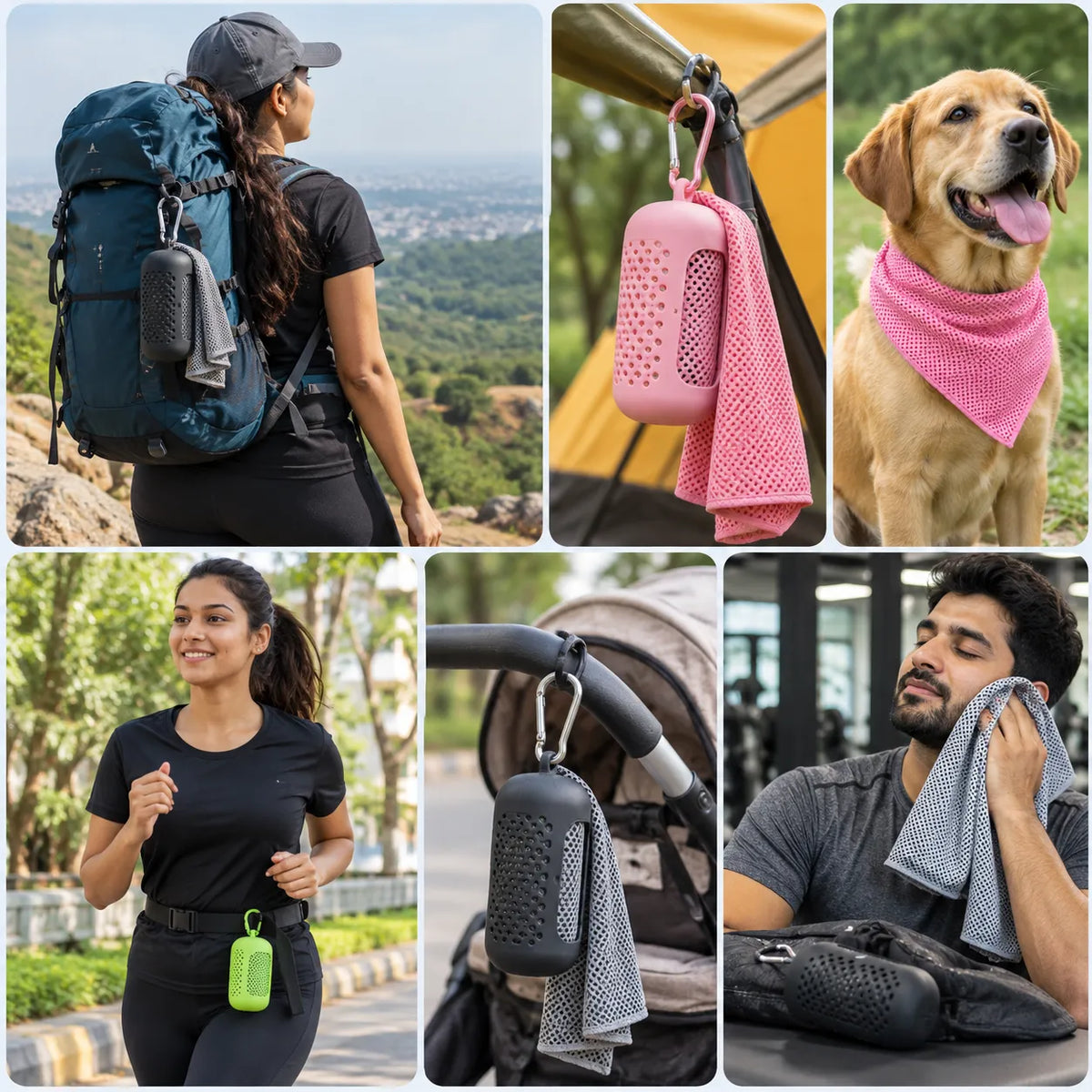 Professional Mini Portable Pocket Towel & High-Velocity Microfiber Quick-Dry Athletic Cloth