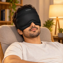 3 in 1 Migraine Relief Cap, Hot and Cold Therapy for Relief of Headaches, Stiff Neck and Eye Fatigue