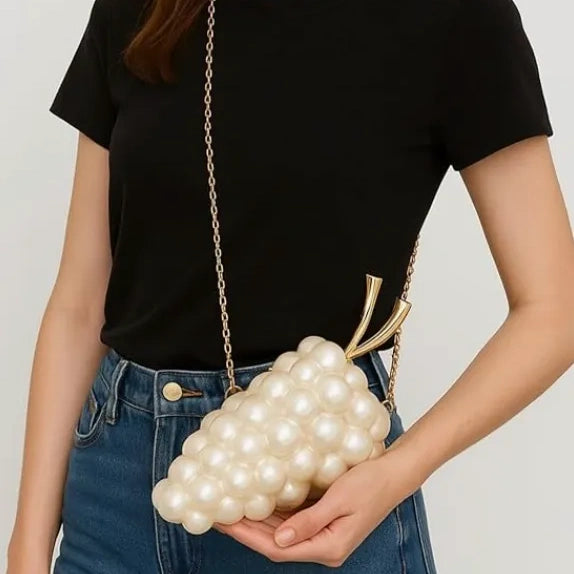Premium Grape Shape Clutch Bag