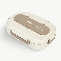 Microwave-Safe Insulated Lunch Box with 5 Compartments Lunchable Food Container with Spoon & Chopsticks