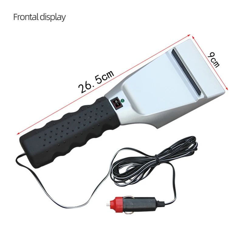 Car Heated Ice Snow Defrost Windshield Scraper