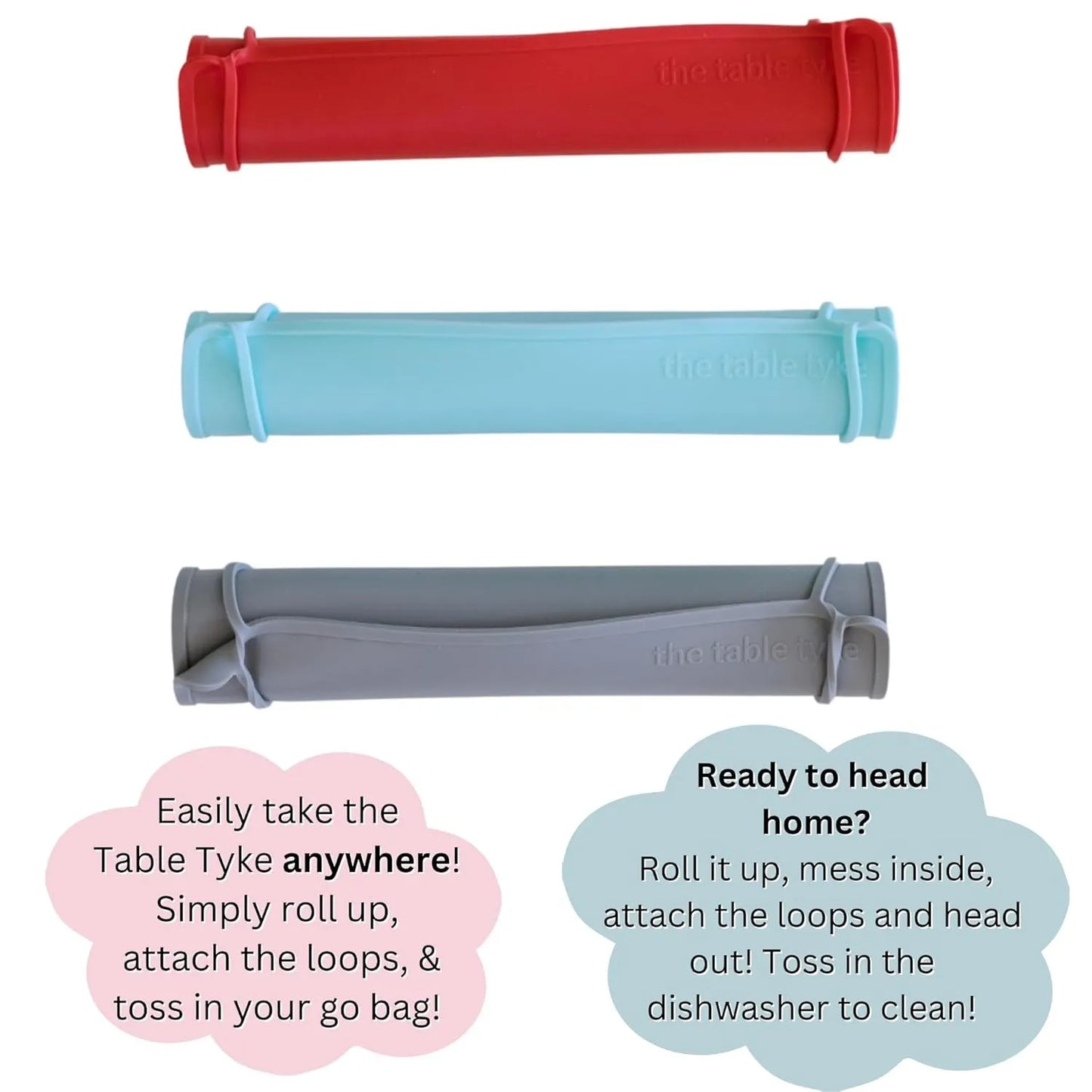 Premium Silicone Baby Placemat with Edge Guard & Mess Control