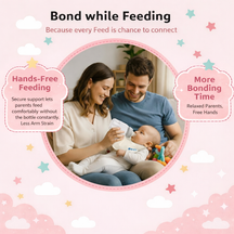 Hands-Free Baby Bottle Pillow