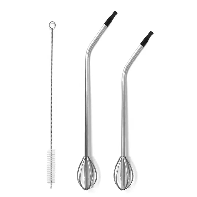 2-in-1 Mix & Sip Steel Straw