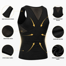 Men's Form Shapewear Sleeveless 2.0 High Compression Tummy Vest