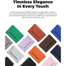 3-in-1 RFID Cards Security Magnetic Wallet