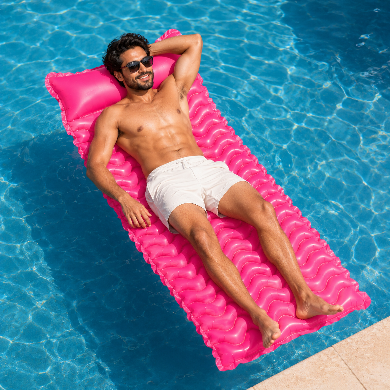 Water Floating Mat | Comfort Ergonomic Sunbathing Air Bed