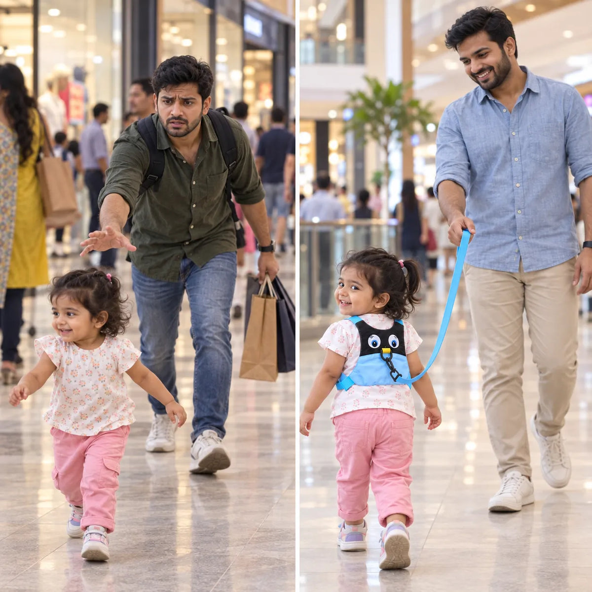 Baby Anti Lost Safety Walking Harness Toddler Safety Leash for Babies & Kids Boys and Girls