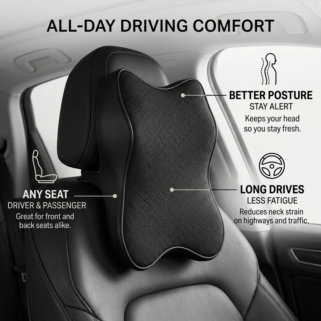 Car Seat Neck Cushion Pillow