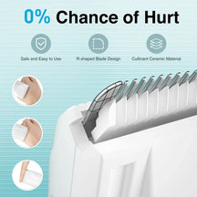 Baby Hair Trimmer with Built-in Vacuum – Quiet, Safe & Mess-Free Haircut