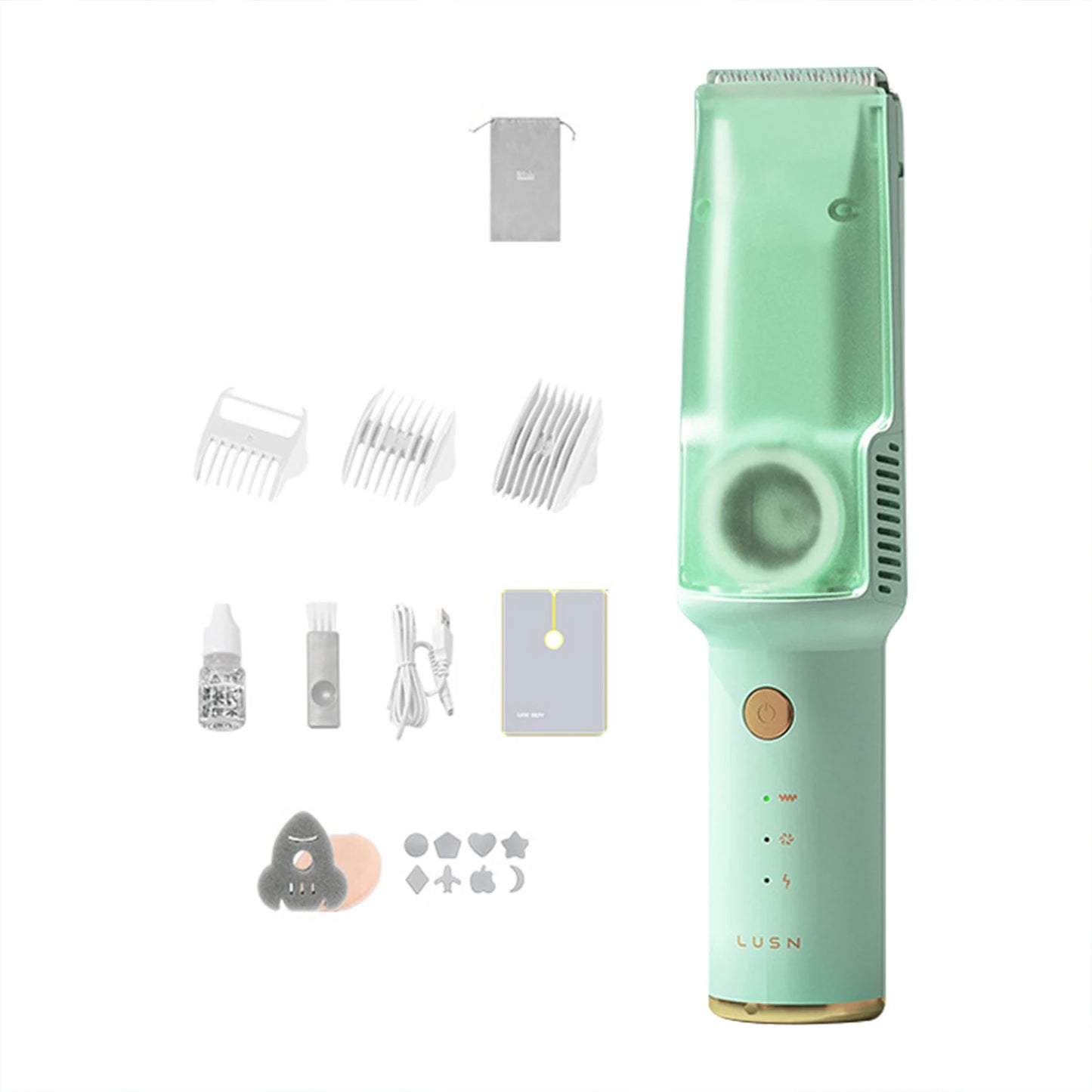 Baby Hair Clipper With Vacuum