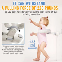 Adjustable Wall-Mounted Suction Baby Bath Holder