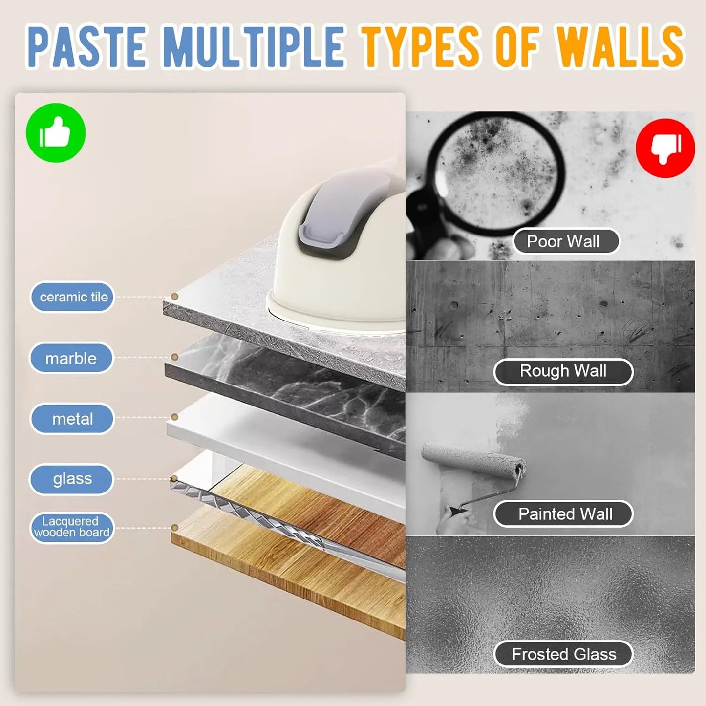 Adjustable Wall-Mounted Suction Baby Bath Holder