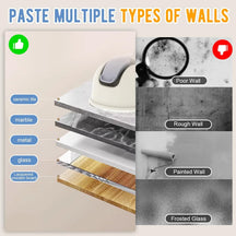 Adjustable Wall-Mounted Suction Baby Bath Holder