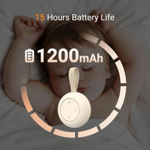 Smart Baby Sleep Sound Machine with Timer & Volume Control