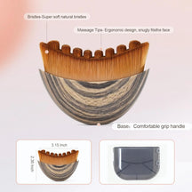 Skin Firming Massage Brush for Defined Jawline Contours