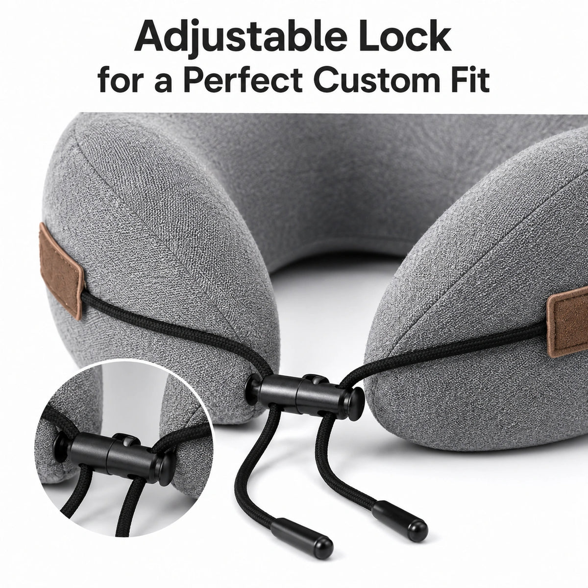 U-Shaped Memory Foam Travel Pillow
