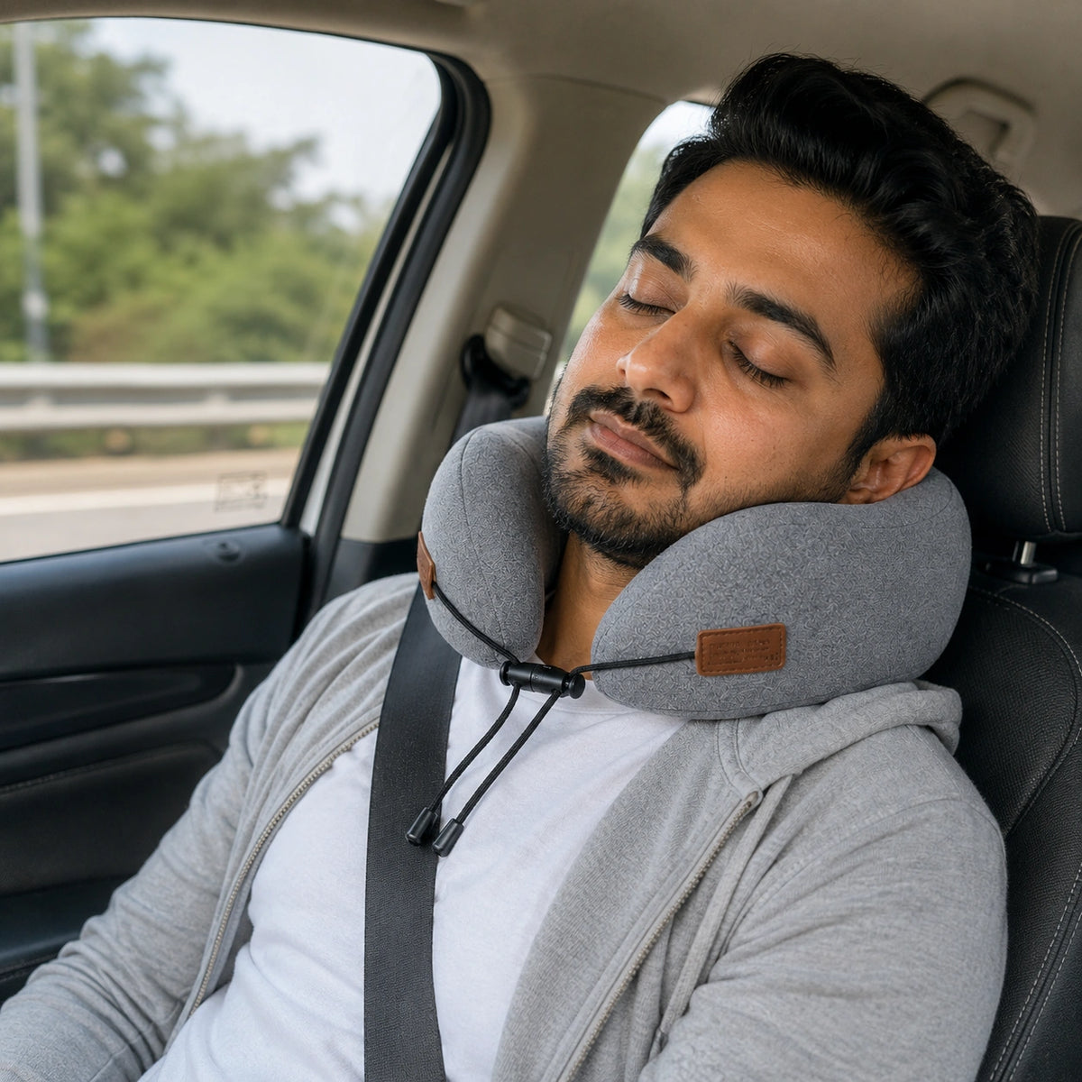 U-Shaped Memory Foam Travel Pillow