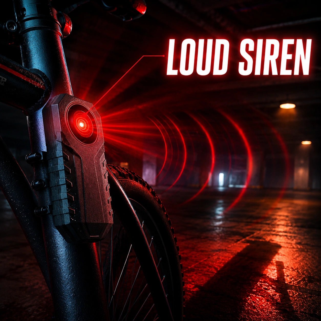 Waterproof Remote Control Bike Security Alarm
