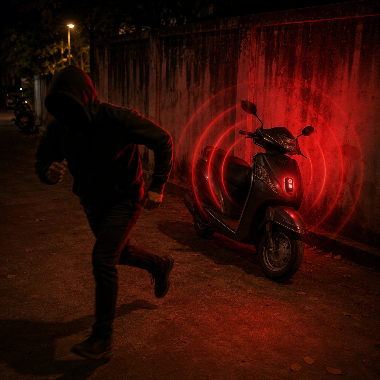 Waterproof Remote Control Bike Security Alarm