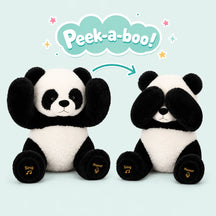 Singing & Voice Repeating Peek A Boo Panda Soft Toy for Screen-Free   Play, Imaginative Fun, Bedtime Comfort